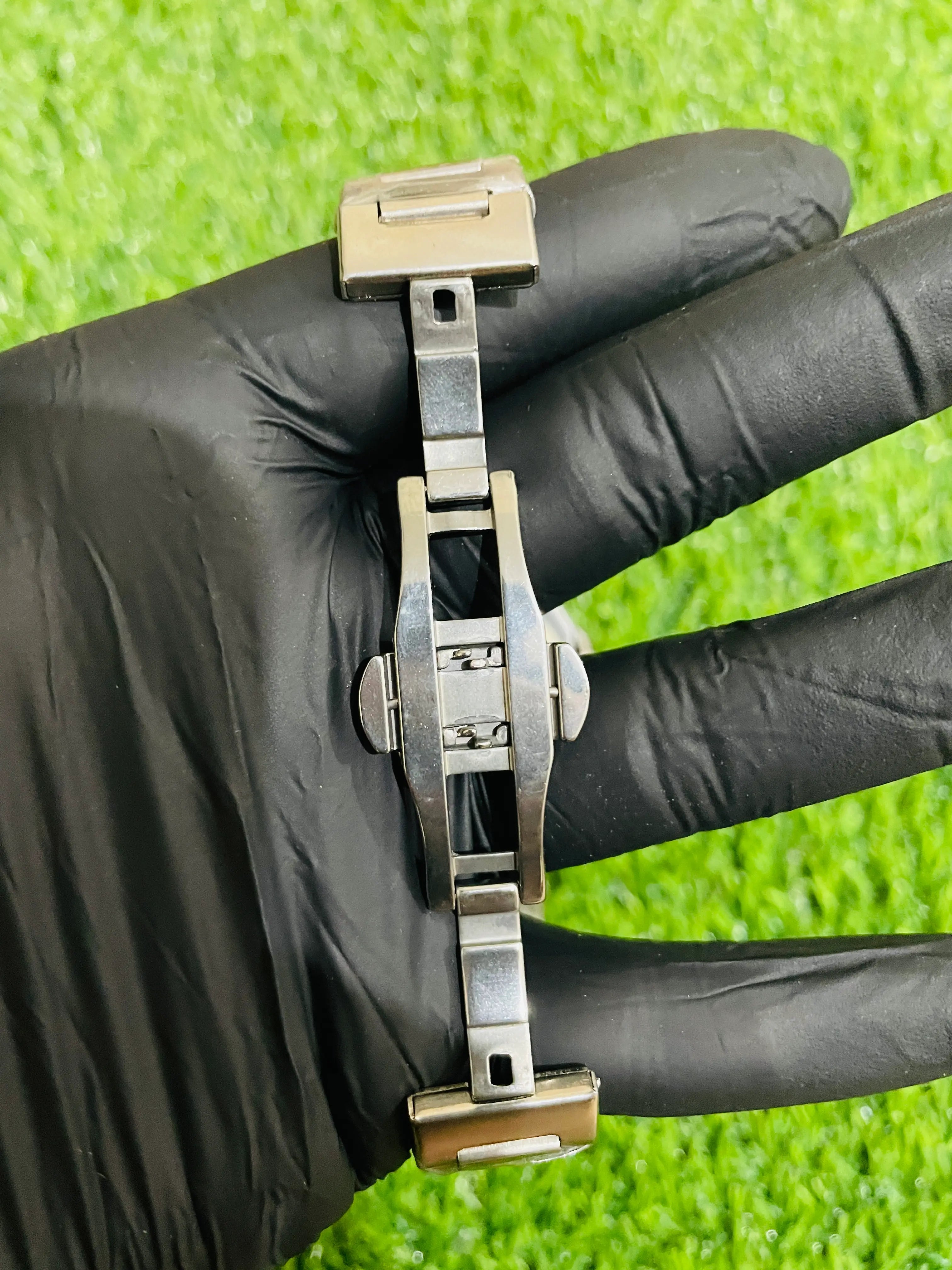 Patek Philippe men’s stainless steel watch