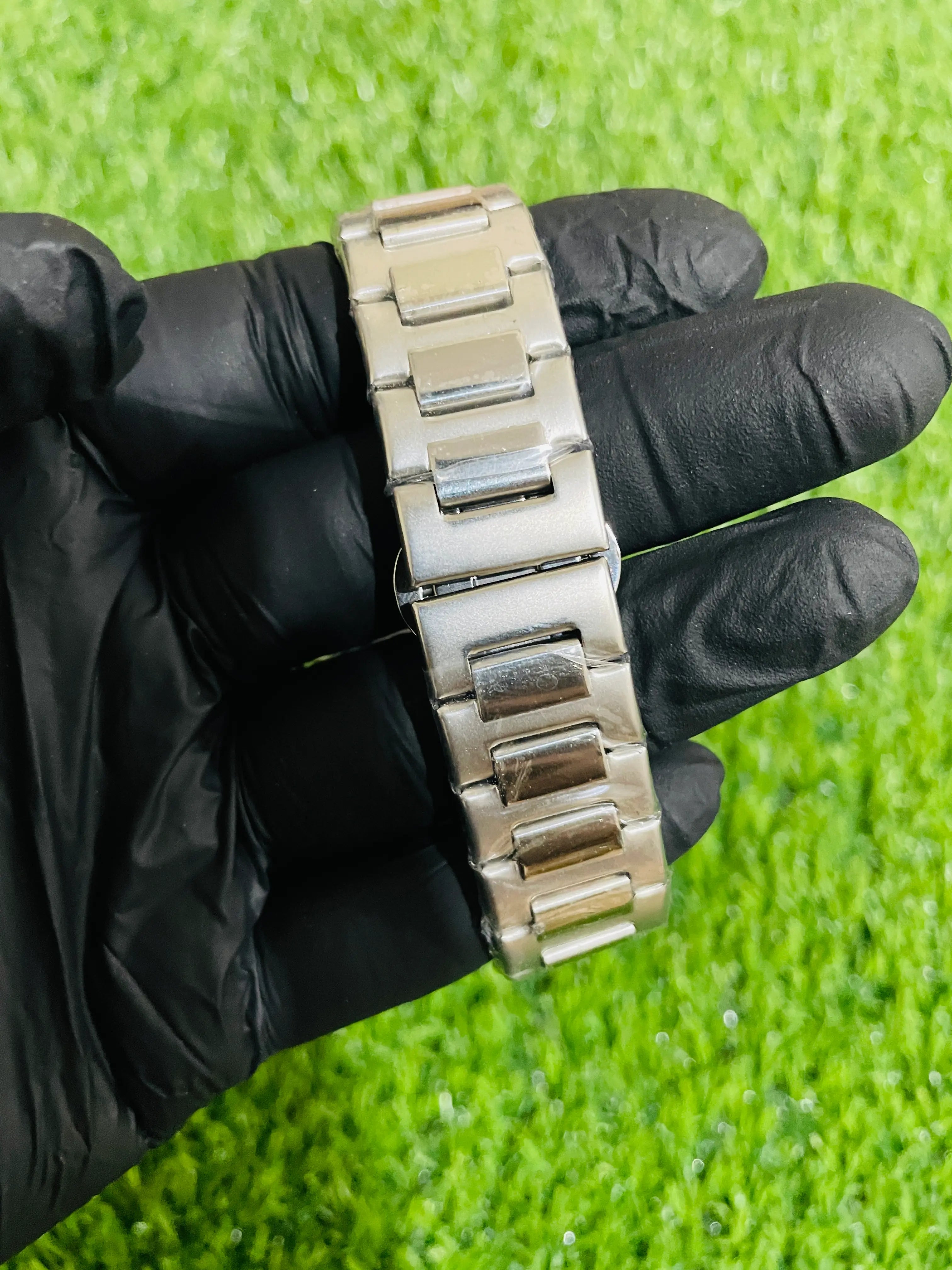 Patek Philippe men’s stainless steel watch