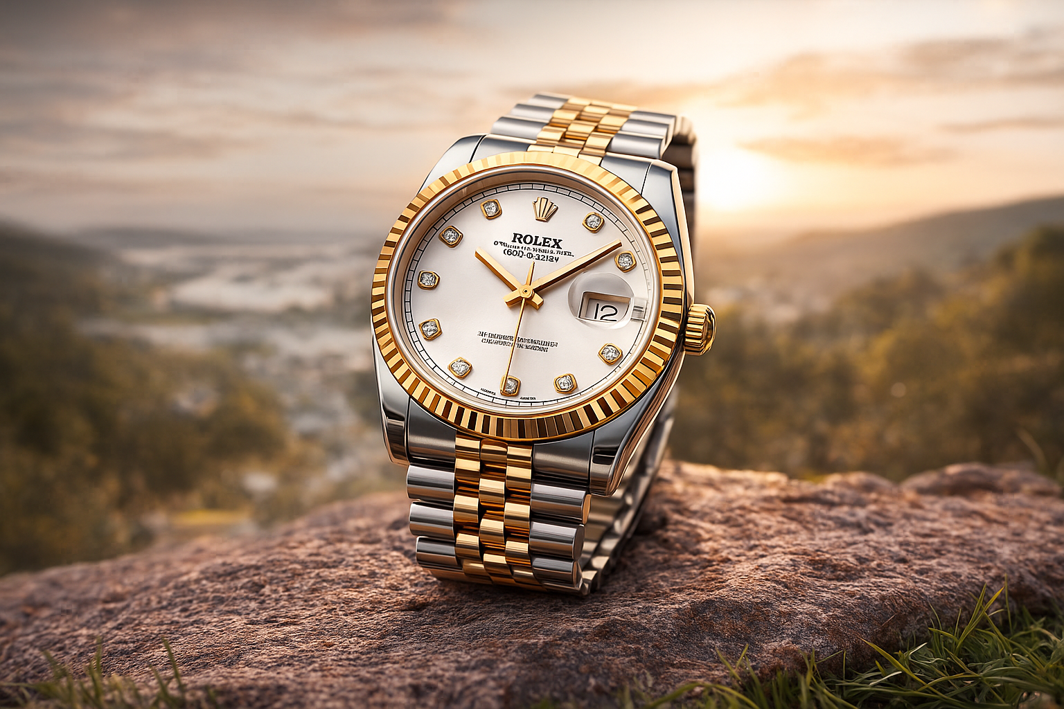 premium ladies stainless steel watch