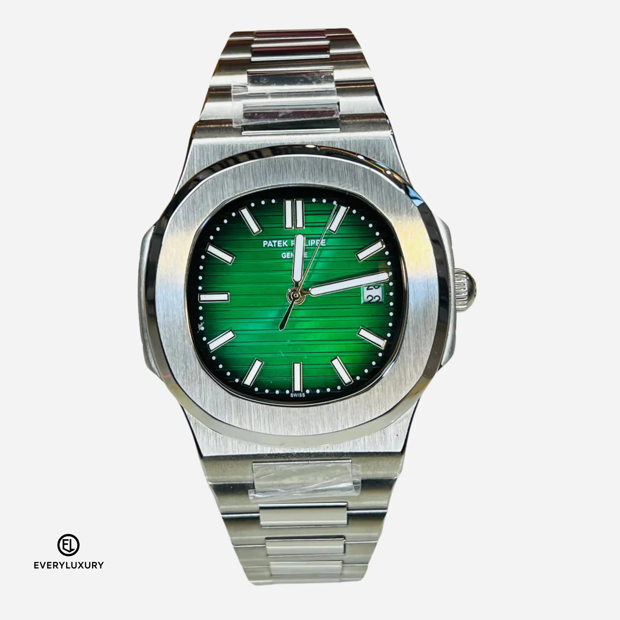 Patek Philippe Stainless Steel Watch for Men – Premium Steel Strap Timepiece