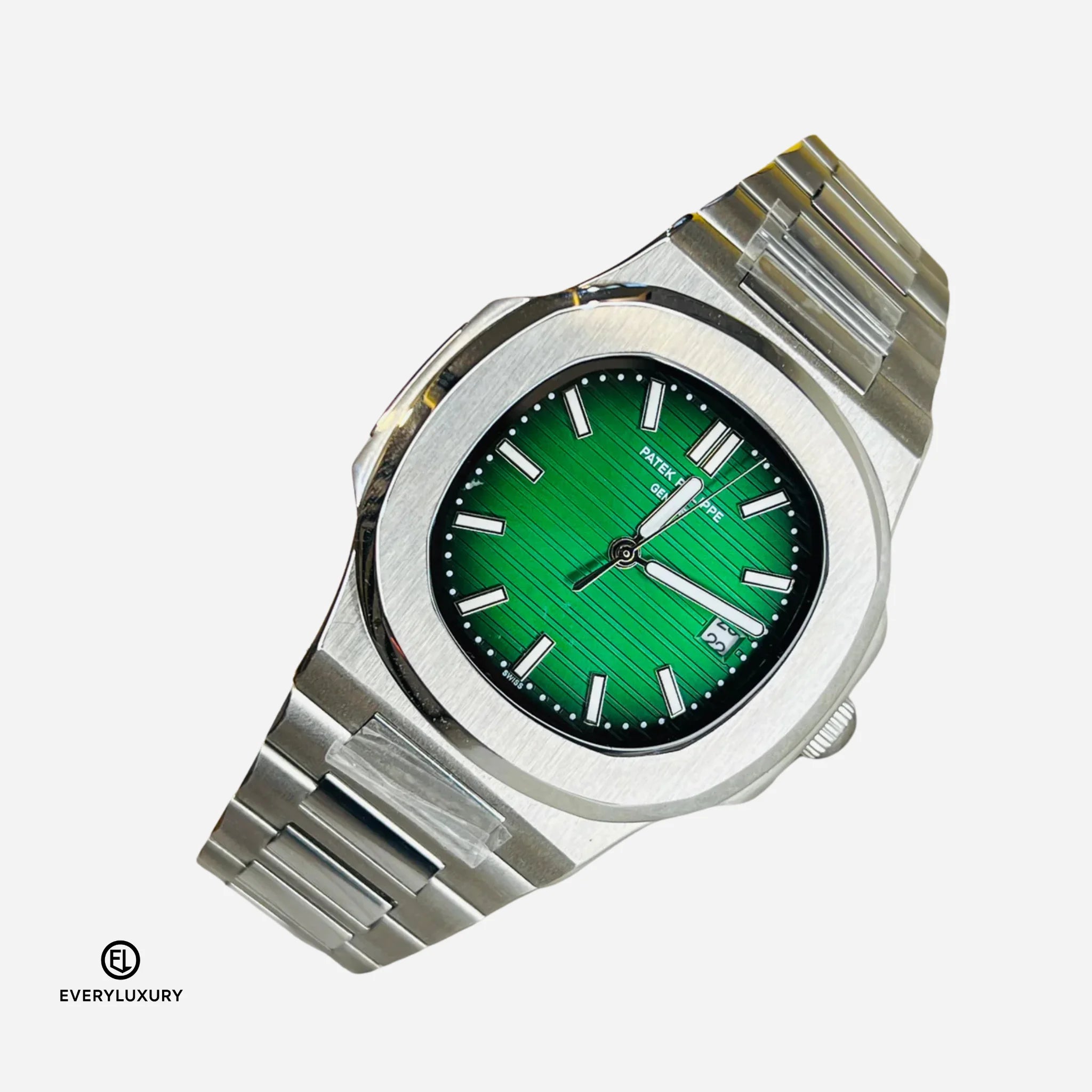 Patek Philippe Stainless Steel Watch for Men – Premium Steel Strap Timepiece