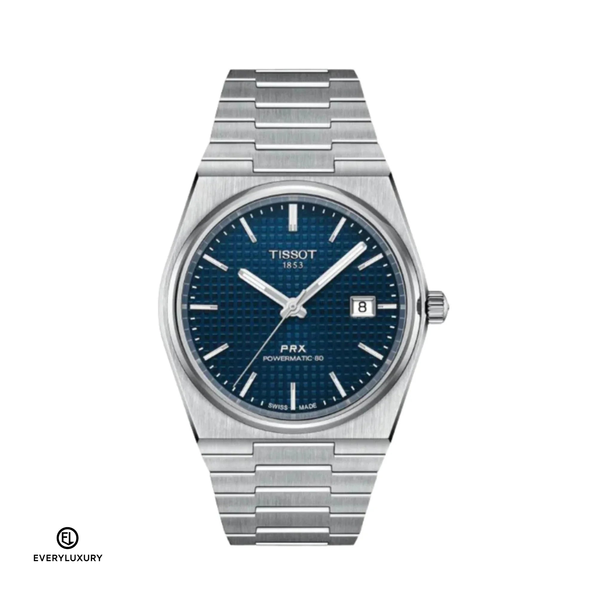 Tissot PRX 1853 Powermatic 80 Stainless Steel Watch for Men